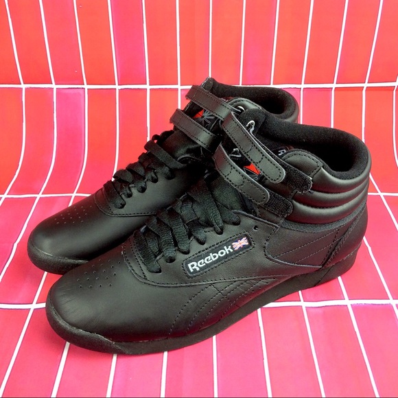 reebok classic high black